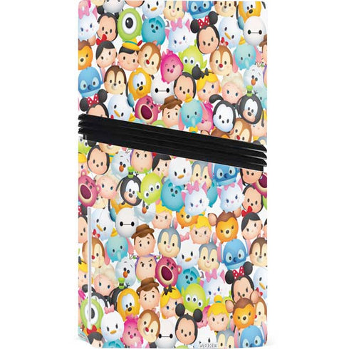 Disney Tsum Tsum Animated Characters PS5 Pro Disk Console Skin