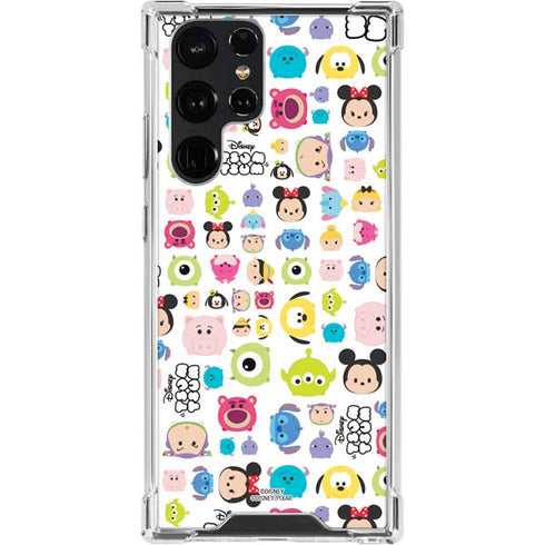 Disney Tsum Tsum Disney Characters Galaxy S23 Ultra Clear Case