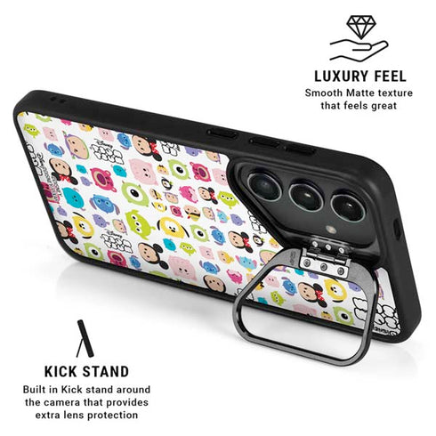 Disney Tsum Tsum Disney Characters Galaxy S25 Kickstand Case