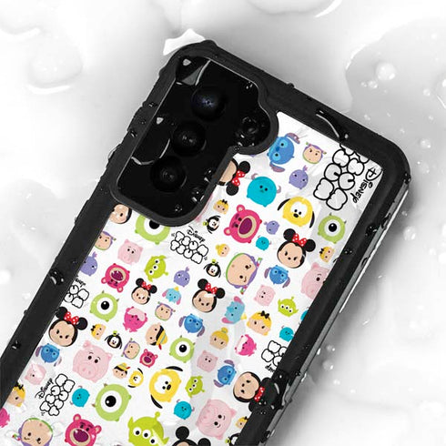 Disney Tsum Tsum Disney Characters Galaxy S24 Plus Waterproof Case