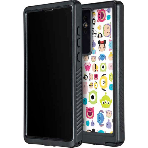 Disney Tsum Tsum Disney Characters Galaxy S24 Ultra Waterproof Case