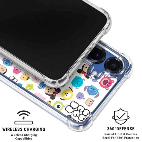 Disney Tsum Tsum Disney Characters Galaxy S25 Plus Clear Case
