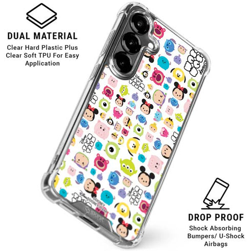 Disney Tsum Tsum Disney Characters Galaxy S26 Plus Clear Case