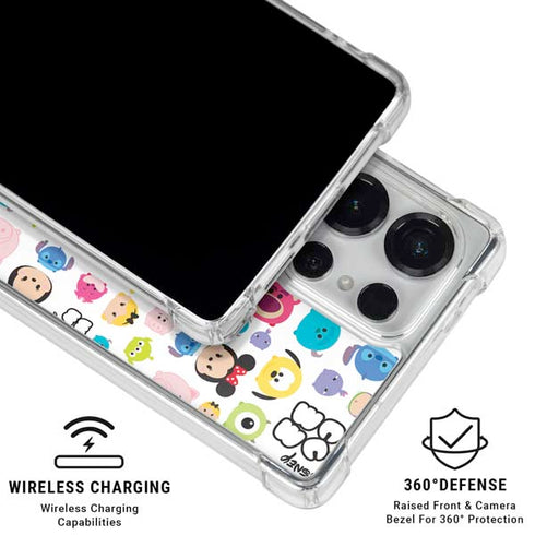 Disney Tsum Tsum Disney Characters Galaxy S26 Ultra Clear Case