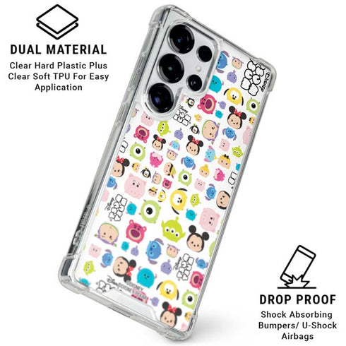 Disney Tsum Tsum Disney Characters Galaxy S26 Ultra Clear Case