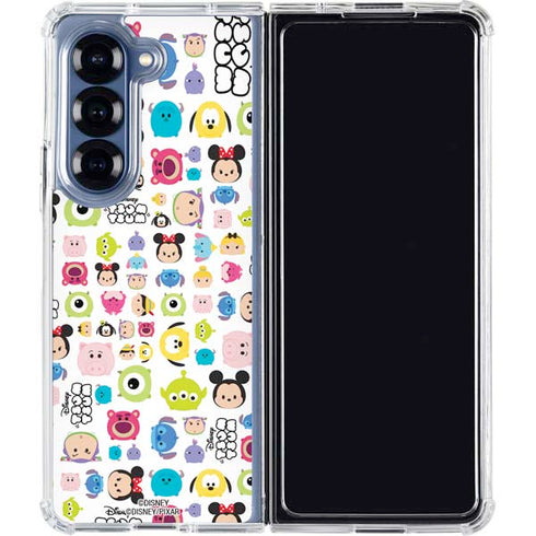 Disney Tsum Tsum Disney Characters Galaxy Z Fold6 Clear Case