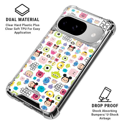Disney Tsum Tsum Disney Characters Google Pixel 10 Clear Case