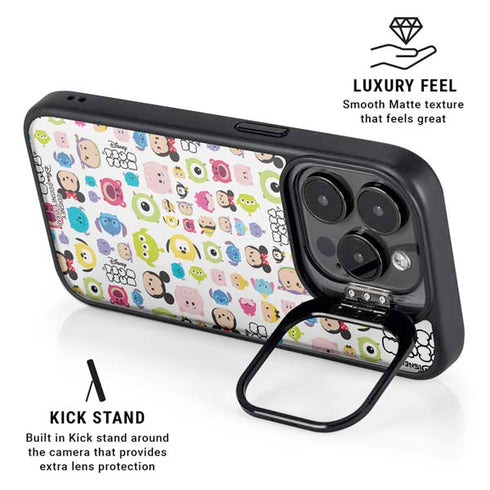 Disney Tsum Tsum Disney Characters iPhone 13 Pro Kickstand Case