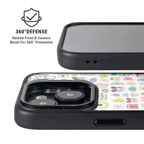 Disney Tsum Tsum Disney Characters iPhone 14 Plus Kickstand Case