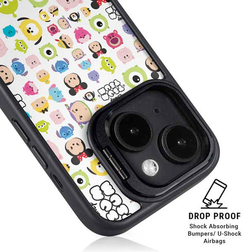 Disney Tsum Tsum Disney Characters iPhone 14 Plus Kickstand Case