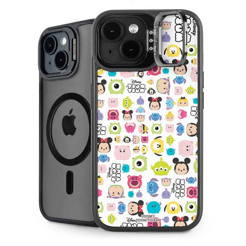 Disney Tsum Tsum Disney Characters iPhone 15 Plus Kickstand Case