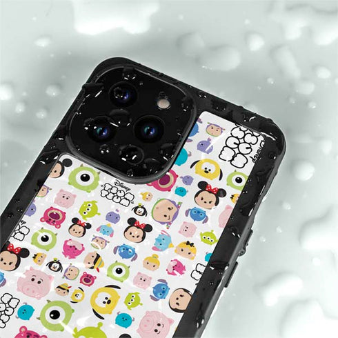 Disney Tsum Tsum Disney Characters iPhone 15 Pro Waterproof Case