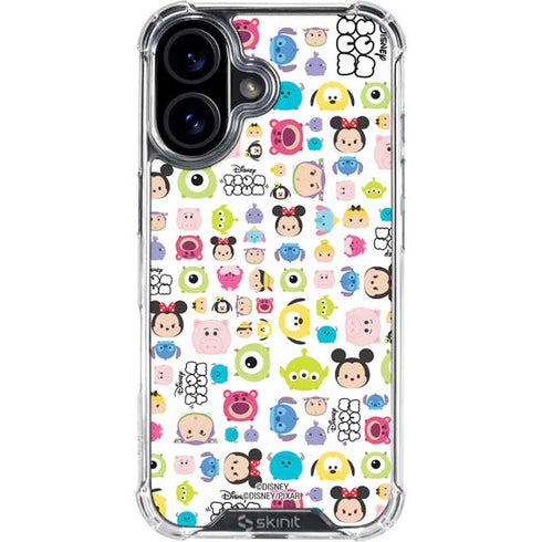 Disney Tsum Tsum Disney Characters iPhone 16 Clear Case