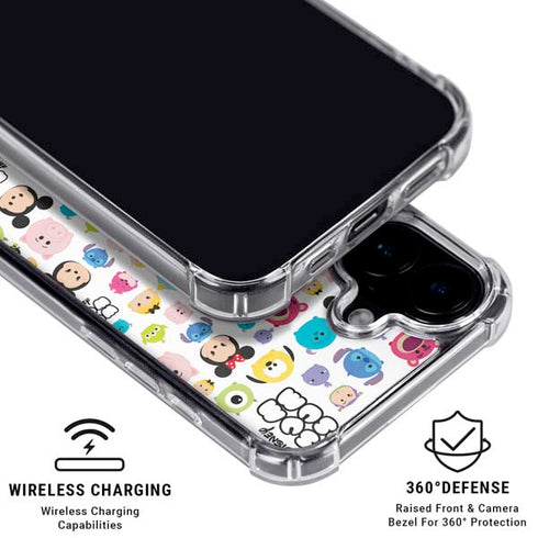 Disney Tsum Tsum Disney Characters iPhone 17 Clear Case