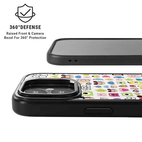 Disney Tsum Tsum Disney Characters iPhone 17 Kickstand Case