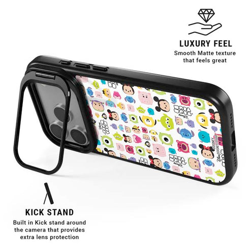 Disney Tsum Tsum Disney Characters iPhone 17 Pro Kickstand Case