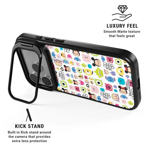 Disney Tsum Tsum Disney Characters iPhone 17 Pro Max Kickstand Case