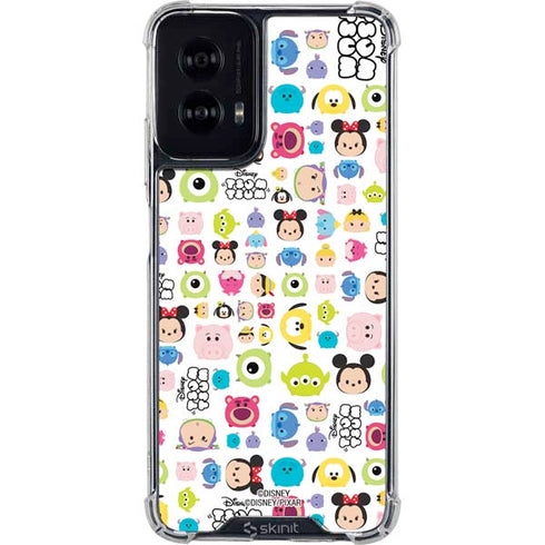 Disney Tsum Tsum Disney Characters Moto G Power 5G (2024) Clear Case