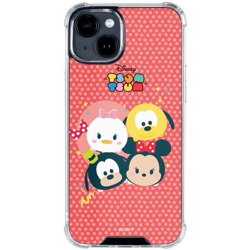 Disney Tsum Tsum Disney Friends iPhone 15 Clear Case
