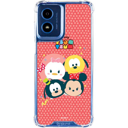 Disney Tsum Tsum Disney Friends Moto G 5G (2024) Clear Case