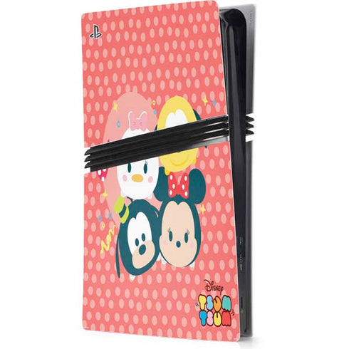 Disney Tsum Tsum Disney Friends PS5 Pro Console Skin