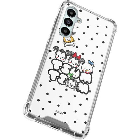 Disney Tsum Tsum Characters Art Galaxy A16 5G Clear Case