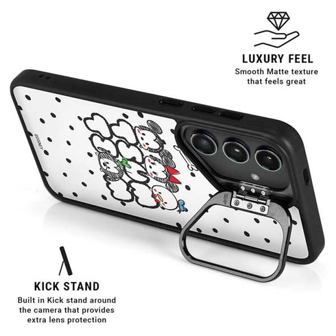 Disney Tsum Tsum Characters Art Galaxy S25 Kickstand Case