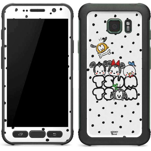 Disney Tsum Tsum Characters Art Galaxy S7 Active Skin