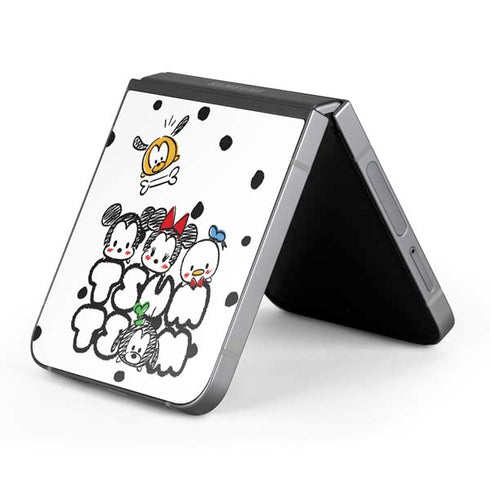 Disney Tsum Tsum Characters Art Galaxy Z Flip6 Skin