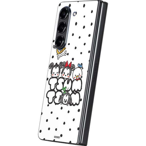Disney Tsum Tsum Characters Art Galaxy Z Fold5 5G Skin