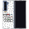 Disney Tsum Tsum Characters Art Galaxy Z Fold6 Clear Case