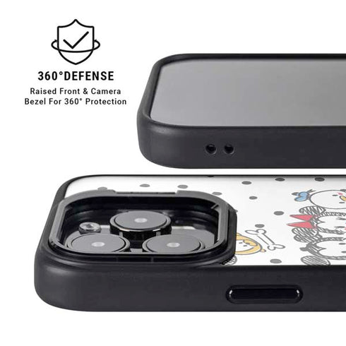 Disney Tsum Tsum Characters Art iPhone 14 Pro Kickstand Case