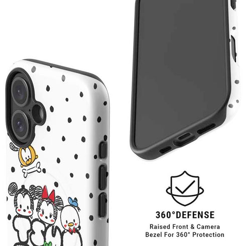 Disney Tsum Tsum Characters Art iPhone 16 Magsafe Impact Case