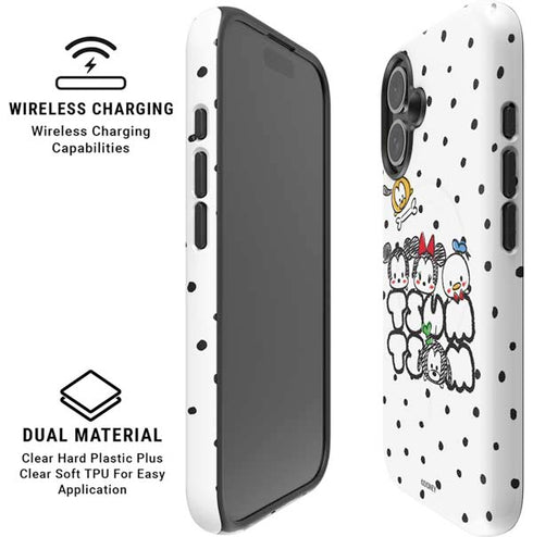 Disney Tsum Tsum Characters Art iPhone 16 Magsafe Impact Case