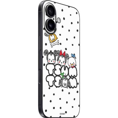 Disney Tsum Tsum Characters Art iPhone 16 Plus Skin