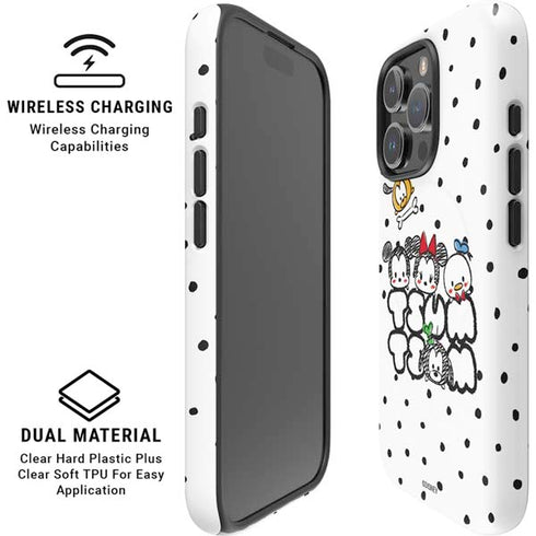 Disney Tsum Tsum Characters Art iPhone 16 Pro Max Magsafe Impact Case