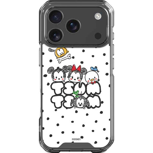 Disney Tsum Tsum Characters Art iPhone 18 Pro Clear Case