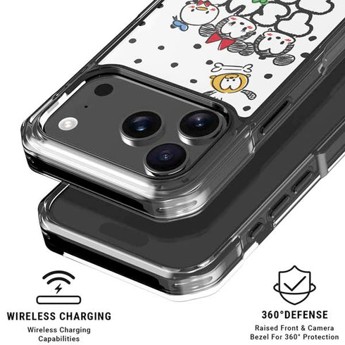 Disney Tsum Tsum Characters Art iPhone 18 Pro Clear Case