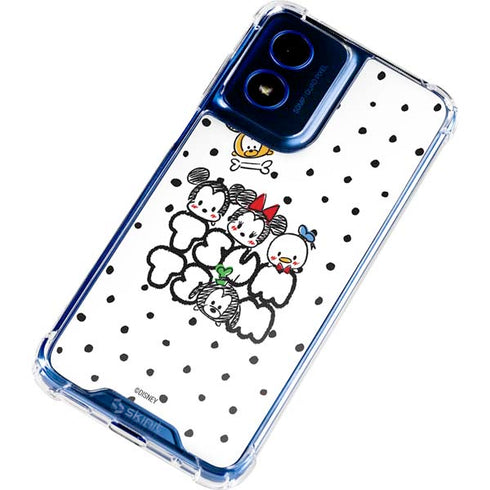 Disney Tsum Tsum Characters Art Moto G 5G (2024) Clear Case