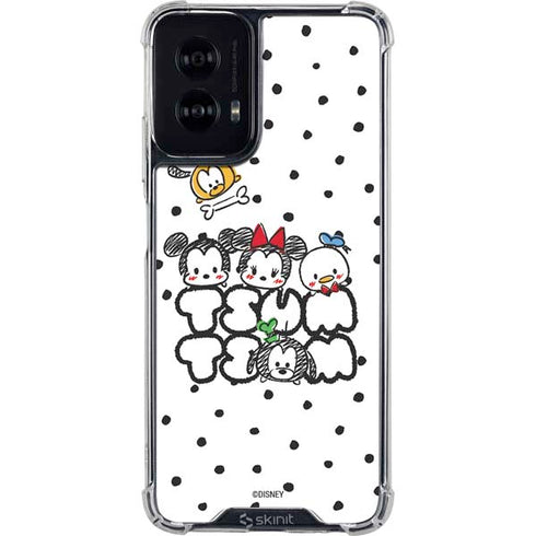 Disney Tsum Tsum Characters Art Moto G Power 5G (2024) Clear Case