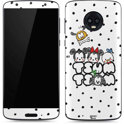 Disney Tsum Tsum Characters Art Moto G6 Skin