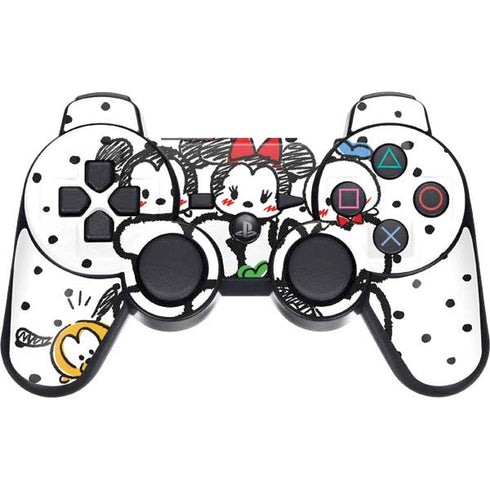 Disney Tsum Tsum Characters Art PS3 Dual Shock wireless controller Skin