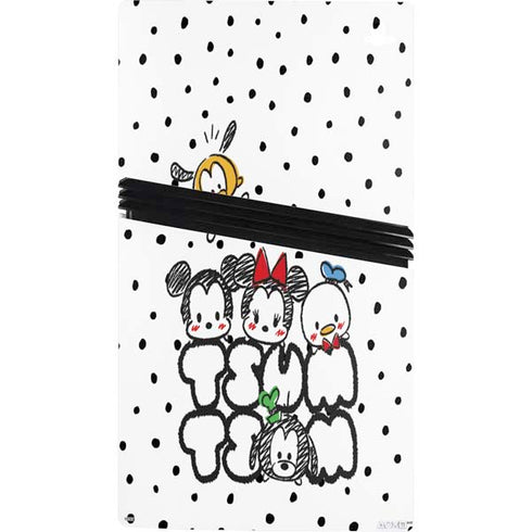 Disney Tsum Tsum Characters Art PS5 Pro Bundle Skin