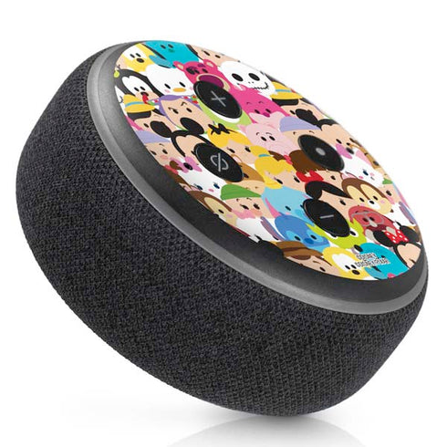 Disney Tsum Tsum Close up Characters Amazon Echo Dot Skin