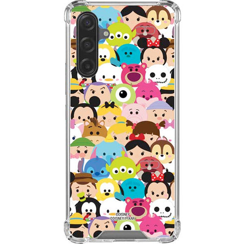 Disney Tsum Tsum Close up Characters Galaxy A17 Clear Case
