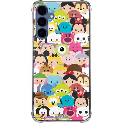 Disney Tsum Tsum Close up Characters Galaxy A55 5G Clear Case
