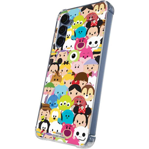 Disney Tsum Tsum Close up Characters Galaxy A55 5G Clear Case