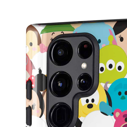 Disney Tsum Tsum Close up Characters Galaxy S25 Ultra Impact Case