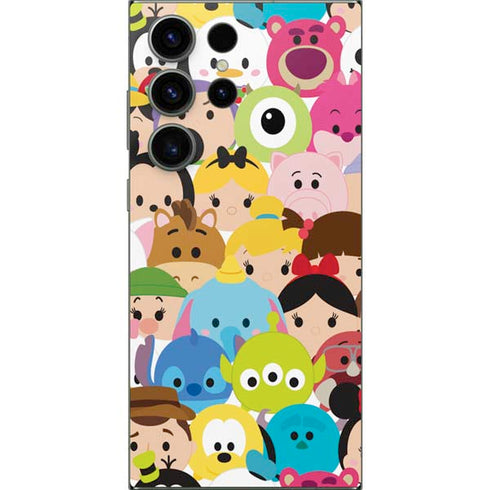 Disney Tsum Tsum Close up Characters Galaxy S25 Ultra Skin