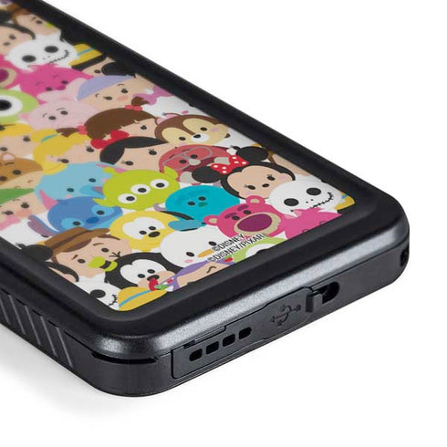 Disney Tsum Tsum Close up Characters Galaxy S24 Waterproof Case